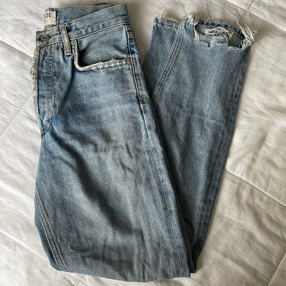 AGOLDE FEEL GOOD JEANS - Picture 4 of 8